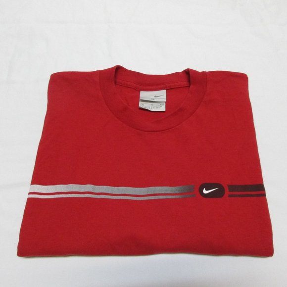 Vintage Y2K Nike Gray Tag T-Shirt Men's Size XL Red - Picture 6 of 6
